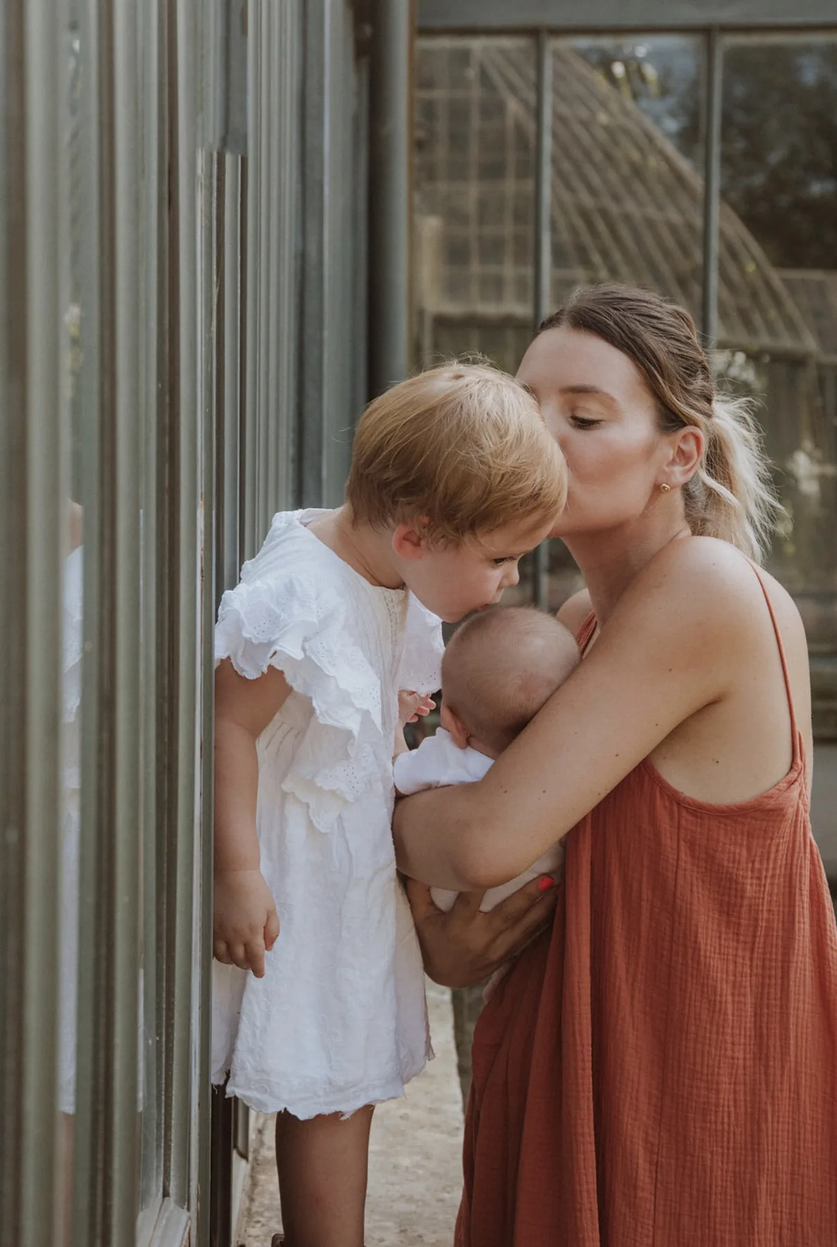 Moment de complicité en famille